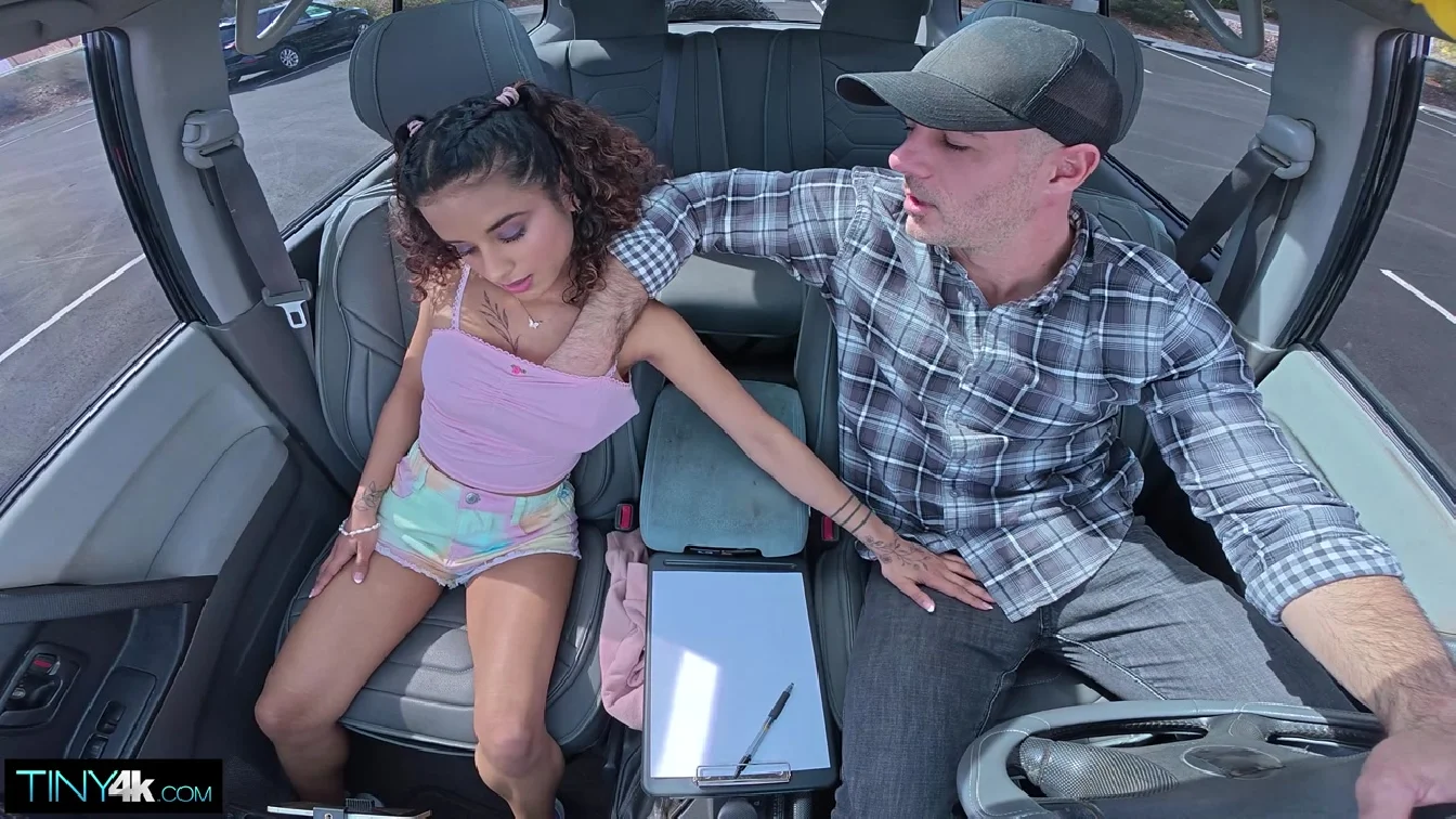 Tiny4K Isabella Jules Driving Lessons XXX